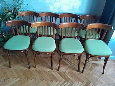 yumru stollar: Mətbəx üçün, Qatlanmayan, Stul — 4