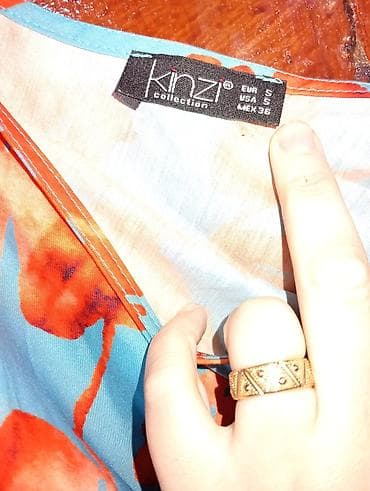 accent eau de parfum: Qara rəngdə uzun ziyafət paltarı - Model: uzun, düz siluetli, yerlərə — 7