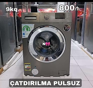 əl ventilyatoru: Paltaryuyan maşın Beko, 9 kq — 1