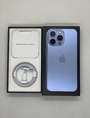 IPhone 13 Pro, 256 GB, Sierra Blue, Zəmanət, Kredit, Simsiz şarj — 1