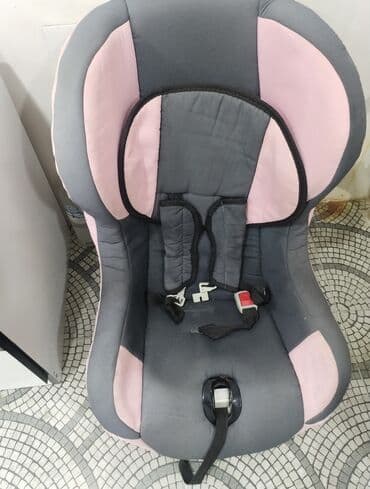 uşaq yelencek: Uşaq avtomobil oturacağı - Rəng: boz və çəhrayı - 5 nöqtəli — 1