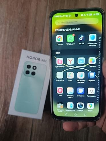 ssd kingspec 240gb: Honor X6c, 128 GB, rəng - Qara, Sensor — 1