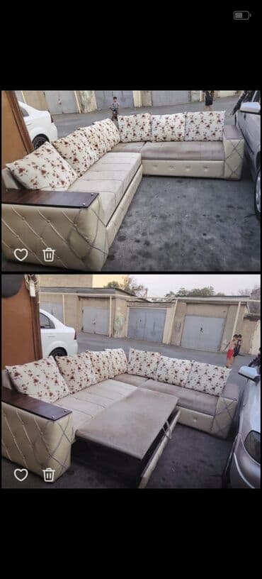kreslosu: Uqlavoy divan satilir Olcu 2.80 din 2.10 na. *Qiymeti 160 Azn.* Unvan — 1