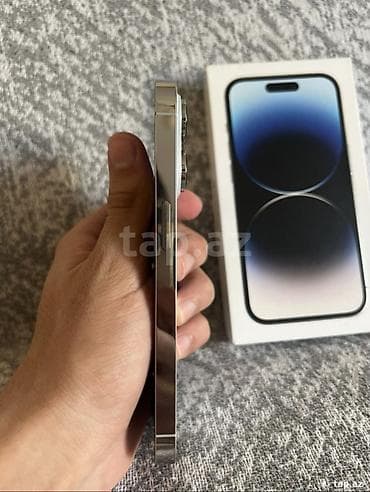 narda saatliq internet: IPhone 14 Pro, 128 GB, Matte Silver, Face ID, Simsiz şarj — 6