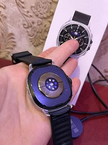 Smart saat, Samsung, Sensor ekran, rəng - Qara