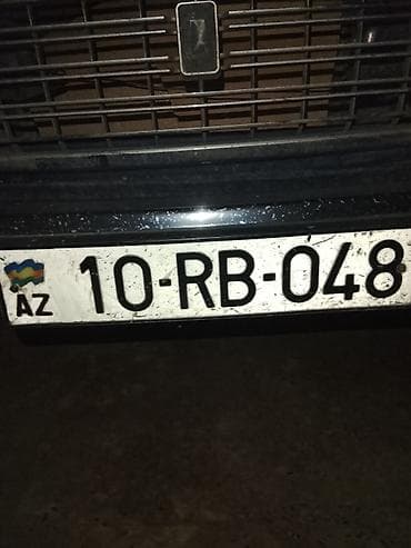 AZ dövlət nömrə nişanı üçün çərçivə və bərkidilmə dəsti - Ön lövhə