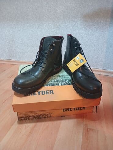 Alfa Romeo: Məhsul: GREYDER kişi ayaqqabısı – gündəlik/taktiki üslubda dəri bot — 4