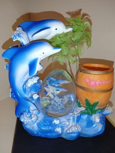 qar şəkilləri: Fiqur, Gips, rəng - Göy — 2