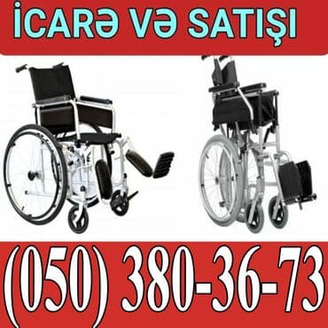 əlillər üçün araba: Əlil arabasi icaresi satisi — 1