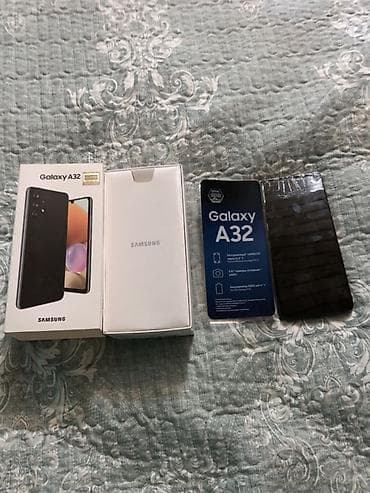 samsung duos 5: Samsung Galaxy A32, 64 GB, rəng - Qara, İki sim kartlı — 2