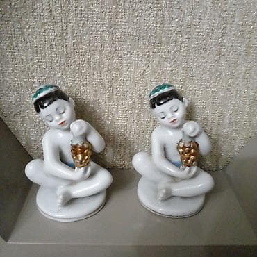 çay süfrəsi şəkilləri: Fiqur, Keramika, rəng - Ağ — 2
