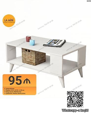 Düz masa, Açılmayan, Təkərsiz, Sadə laminat, Zəmanətsiz, Pulsuz quraşdırılma