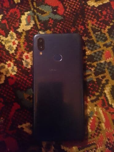 Запчасти для телефонов: Samsung Galaxy A10s, цвет - Синий, Битый — 1