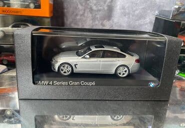 xrustal vaz: Коллекционная модель BMW 4 series F36 Gran Coupe silver 2014 Dealer — 1
