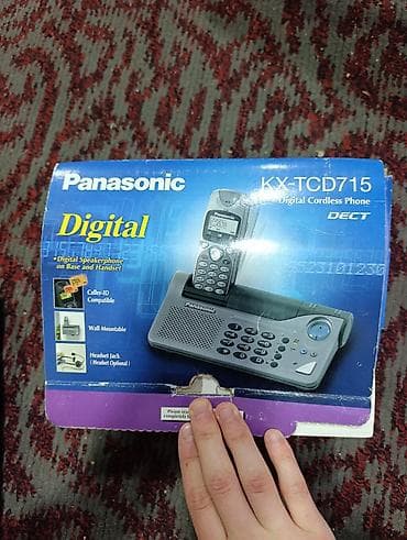 Stasionar telefon Panasonic, Simsiz, İşlənmiş
