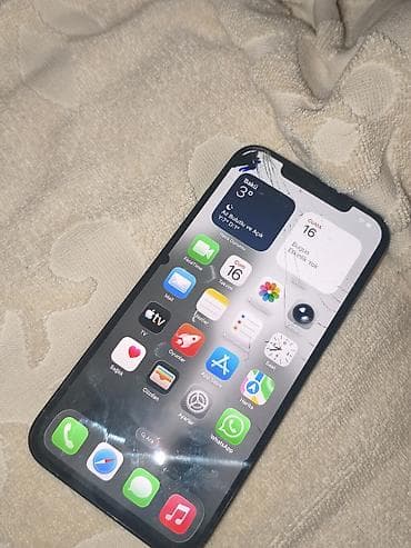 airpods max: IPhone 12 Pro Max, 128 GB, Mavi, Qırıq — 4