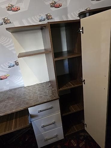 masa transformatoru: Kompüter masası, Açılmayan, MDF, Künc masa — 1