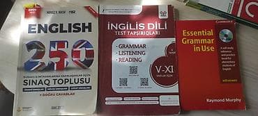 Məhsul: İngilis dili üzrə dərs vəsaitləri və test topluları paketi