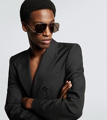 bot kişi: Saint Laurent SL 690 DUST 004 Günəş Eynəyi Original Saint Laurent — 3