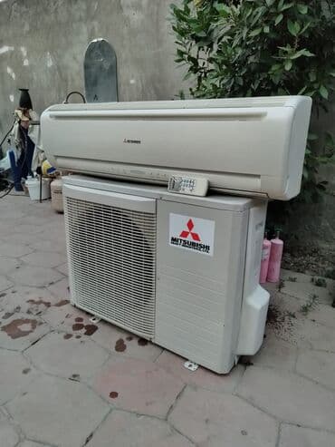 kondisioner qiymeti: Mitsubishi SRK63 80-90 Kvadrat 410 Frion Qazı içindədir Şəkildə — 2