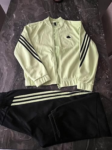 Adidas idman dəsti – ceket və şalvar - Rənglər: açıq yaşıl ceket — 1