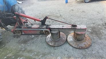 Aksesuarlar və tüninq: Traktor üçün ikitamburlu otbiçən - Asqı sistemi: 3 nöqtəli traktor — 3