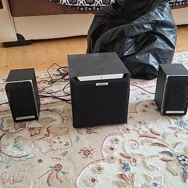 Dinamiklər və kolonkalar: Yeni Edifier Kolonka, Növ - Akustik, rəng - Qara — 2