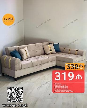 Künc divan, Açılan, Bazalı, Şəhərdaxili pulsuz çatdırılma