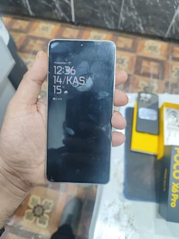 xiaomi 12 lite 8256 qiymeti: Poco X6 Pro 5G, 512 GB, rəng - Boz, Sensor, Barmaq izi, Face ID — 2