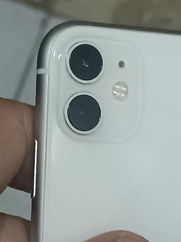 IPhone 11, 128 GB, Ağ, Face ID — 10