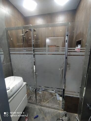 душевая кабина: Перегородка, Прямоугольная — 2