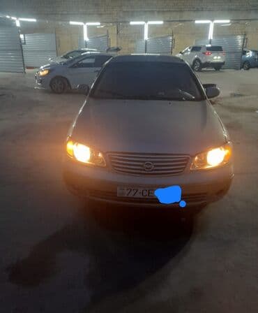 nisanlar: Nissan Sunny sedan - Kuzov: qızılı/metallik rəng, 4 qapı, tam ölçülü — 2