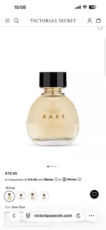 victoriya secret: Victoria’s Secret BARE Eau de Parfum Orjinaldir yenidir.VS resmi — 4