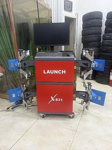 LAUNCH X-831 3D/CCD “razval-toe” (dönmə bucağı) tənzimləmə avadanlığı — 3
