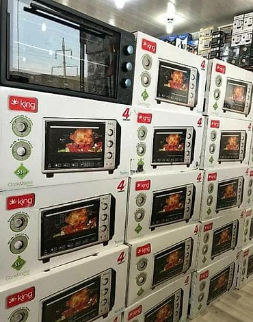 Soba Elektrik soba tok peci king 55 litr Turk istehsali Saatli — 4