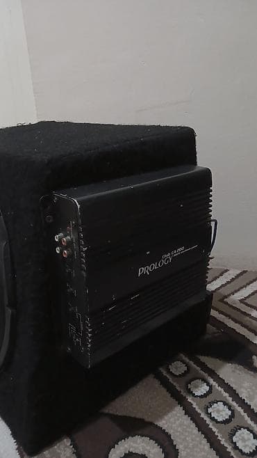 baku electronics bluetooth qulaqciqlar: Avtomobil üçün subwoofer + gücləndirici komplekti - Qapalı tip — 2
