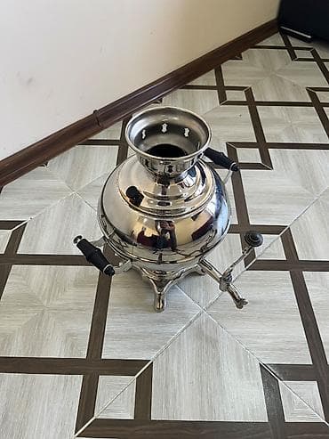 mis samovar: İşlənmiş Od Samovar, 3 l, Ünvandan götürmə, Ödənişli çatdırılma — 7