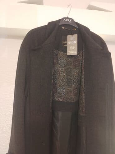 cins pencekler kisi ucun: Мужское пальто из кашемира Сделано в Германии Рост 4.5 Размер 56-58 — 3