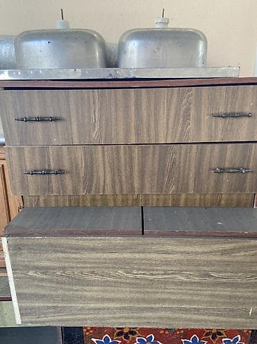 mebelim: Mətbəx üçün şkaf dəsti - Material: laminat örtüklü MDF/taxta - Rəng — 1