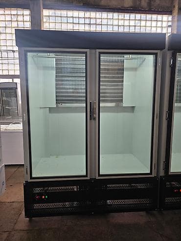 soyuducu et ucun: İki qapılı şüşəli ticarət vitrin-soyuducu Sırf ət asqılı şkaf — 2