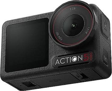 Action 5 Pro aksion kamera - Geniş bucaqlı obyektiv (F2.8, 1/1.3” — 1