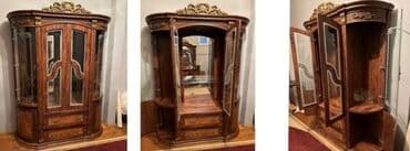 Şüşəli dolab vitrini, İşlənmiş, Ünvandan götürmə