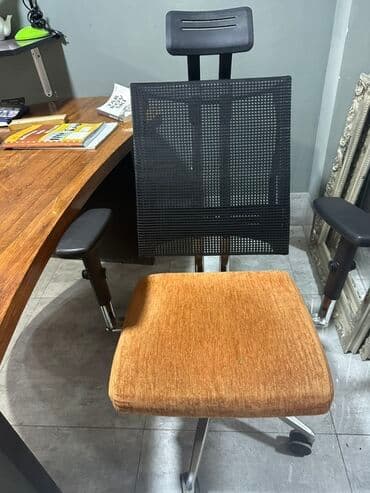 кресло для компьютера: С колесиками, Рукояти регулируются, Ткань — 2