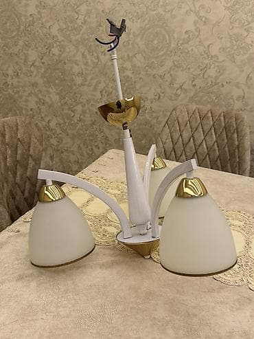 ucuz advent calendar: Çılçıraq, 3 lampa, Metal — 4