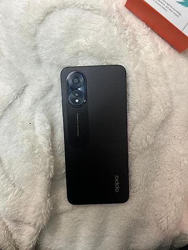 telefon xor: Oppo A18, 128 GB, rəng - Qara, Barmaq izi, Face ID — 6