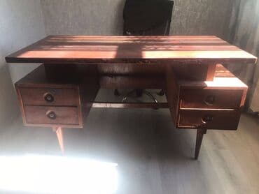 стеклянный стол: Kompüter masası, İşlənmiş — 1