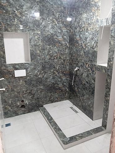 dush kabina: Üstü açıq kabina, Düzbucaqlı — 2