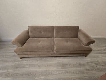 диван французская раскладушка: Di̇van-kravat, İşlənmiş, Açılan, Vеlur parça, Çatdırılma yoxdur — 2