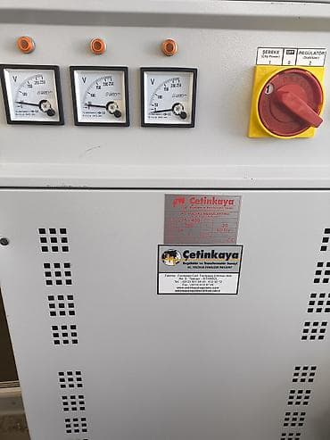 stabilizator ustasi: İşlənmiş, Sənaye üçün, 3 faza, Gərginliy stabilizatoru, 220/380 V — 2