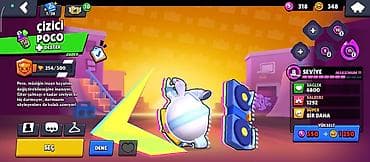 Спорт и отдых: Brawl Stars hesabı – nadir/tematik skinlər və yüksəldilmiş səviyyələr — 4